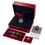 Cartier Santos WHSA0028 (2022) - Transparent dial 48 mm Steel case (5/5)