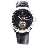 Jaeger-LeCoultre Master Control 149.6.34S (Unknown (random serial)) - Black dial 43 mm Platinum case (1/1)