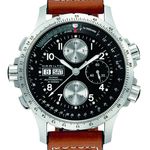 Hamilton Khaki Aviation H77616533 (2024) - Grey dial 44 mm Steel case (1/4)