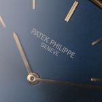 Patek Philippe Golden Ellipse 3838 (1993) - Blue dial 32 mm Yellow Gold case (4/8)