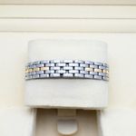 Cartier Panthère 1057920 (Unknown (random serial)) - White dial 24 mm Gold/Steel case (6/8)