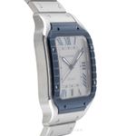 Cartier Santos WSSA0047 (Unknown (random serial)) - Grey dial 40 mm Steel case (6/8)