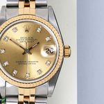 Rolex Datejust 31 68273 (1992) - 31mm Goud/Staal (5/8)