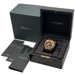 Audemars Piguet Royal Oak Offshore Chronograph 26470OR.OO.A002CR.02 (2021) - Zwart wijzerplaat 42mm Roségoud (8/8)