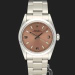 Rolex Oyster Perpetual 31 67480 (1998) - Pink dial 31 mm Steel case (2/8)