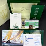 Rolex Yacht-Master 169623 (2005) - Blauw wijzerplaat 29mm Goud/Staal (3/8)