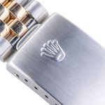 Rolex Datejust 36 16233 (1993) - Blue dial 36 mm Gold/Steel case (7/8)