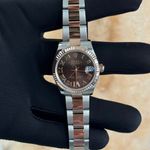 Rolex Datejust 31 278271 (2026) - Brown dial 31 mm Gold/Steel case (4/4)