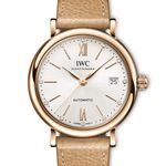 IWC Portofino Automatic IW458606 (2024) - Zilver wijzerplaat 37mm Roodgoud (1/1)