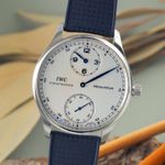 IWC Portuguese IW544401 (2010) - Zilver wijzerplaat 43mm Staal (3/8)