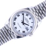 Rolex Datejust 36 126234 (2022) - White dial 36 mm Steel case (1/8)