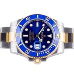Rolex Submariner Date 116613LB (2020) - Blue dial 40 mm Gold/Steel case (6/8)