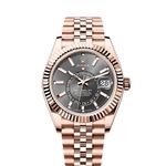 Rolex Sky-Dweller 336935 (2025) - Grey dial 42 mm Rose Gold case (1/1)