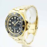 Rolex GMT-Master II 116718LN (2012) - Zwart wijzerplaat 40mm Geelgoud (4/7)