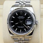 Rolex Datejust 36 116234 (2013) - Black dial 36 mm Steel case (7/8)