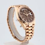 Rolex Day-Date 40 228235 (2023) - Brown dial 40 mm Rose Gold case (8/8)