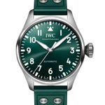 IWC Big Pilot IW329306 (2024) - Groen wijzerplaat 43mm Staal (1/1)