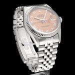 Rolex Datejust 36 16234 (1999) - Pink dial 36 mm Steel case (5/8)