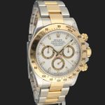 Rolex Daytona 116523 (2005) - Wit wijzerplaat 40mm Goud/Staal (4/8)