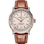 Breitling Navitimer U17329F41G1P1 (2024) - Zilver wijzerplaat 41mm Goud/Staal (1/1)