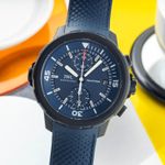 IWC Aquatimer Chronograph IW379507 (Unknown (random serial)) - Blue dial 45 mm Steel case (3/8)