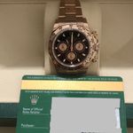 Rolex Daytona 116505 (Unknown (random serial)) - Black dial 40 mm Rose Gold case (7/8)