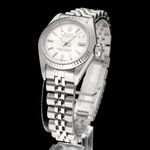 Rolex Lady-Datejust 69174 (1989) - Silver dial 26 mm Steel case (2/8)