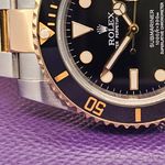 Rolex Submariner Date 116613LN (2013) - Zwart wijzerplaat 40mm Goud/Staal (4/5)