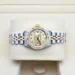 Rolex Lady-Datejust 69173 (1996) - Champagne wijzerplaat 26mm Goud/Staal (5/7)