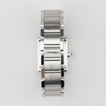 Cartier Tank Française W4TA0008 (2019) - White dial 25 mm Steel case (7/8)