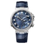 Breguet Marine 5547BB/Y2/9ZU (2023) - Blauw wijzerplaat 40mm Witgoud (1/1)