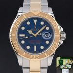 Rolex Yacht-Master 40 16623 (Onbekend (willekeurig serienummer)) - Blauw wijzerplaat 40mm Goud/Staal (1/8)