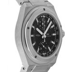 IWC Ingenieur Chronograph IW372501 (2008) - Zwart wijzerplaat 42mm Staal (5/8)