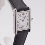 Cartier Tank WSTA0109 (2025) - Silver dial 26 mm Steel case (3/8)