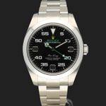 Rolex Air-King 116900 (2019) - Black dial 40 mm Steel case (4/8)
