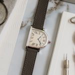 Cartier Cloche de Cartier 4338 (2021) - White dial 37 mm Platinum case (6/6)