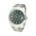 Rolex Datejust 41 126300 (2024) - Green dial 41 mm Steel case (4/8)