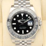 Rolex GMT-Master II 126710GRNR (2024) - Zwart wijzerplaat 40mm Staal (1/8)