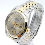 Rolex Datejust 1600 (1972) - Grey dial 36 mm Gold/Steel case (2/8)