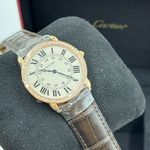 Cartier Ronde Louis Cartier WR000651 (2024) - Zilver wijzerplaat 36mm Roségoud (4/8)