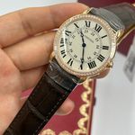 Cartier Ronde Louis Cartier WR000651 (2024) - Zilver wijzerplaat 36mm Roségoud (6/8)