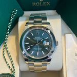 Rolex Datejust 41 126300 (2026) - Groen wijzerplaat 41mm Staal (1/6)