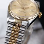 Rolex Datejust 36 16013 (1988) - Champagne dial 36 mm Gold/Steel case (6/8)