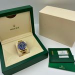 Rolex Submariner Date 116618LB (2020) - Blue dial 40 mm Yellow Gold case (2/8)