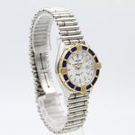 Breitling Lady J D52065 (1995) - Blue dial 31 mm Gold/Steel case (2/8)
