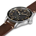 Hamilton Khaki Aviation H76719530 (2022) - Zwart wijzerplaat 43mm Staal (5/5)