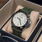 Panerai Luminor Base Logo PAM01087 (2025) - Wit wijzerplaat 44mm Staal (4/5)