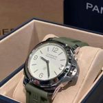 Panerai Luminor Base Logo PAM01087 (2025) - Wit wijzerplaat 44mm Staal (1/5)