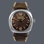 Panerai Radiomir PAM01243 (2022) - Bruin wijzerplaat 45mm Staal (1/1)