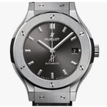 Hublot Classic Fusion Racing Grey 565.NX.7071.LR (2024) - Grijs wijzerplaat 38mm Titanium (1/1)